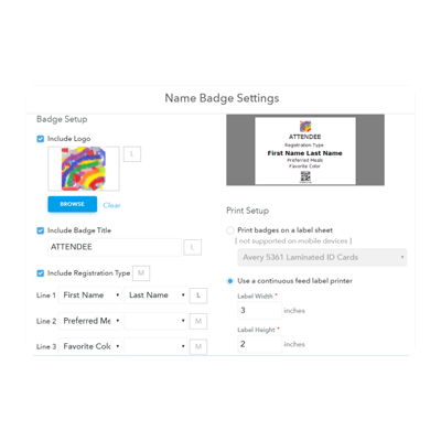 Name Badge Design